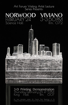 Event Poster - Emporia State University Department of Art Internship, Art Forum