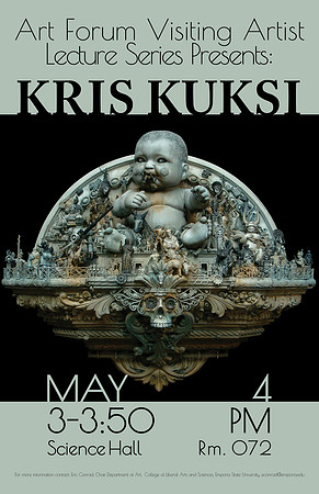 Event Poster - Emporia State University Department of Art Internship, Art Forum