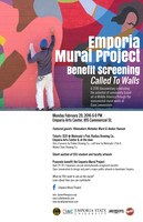 Event Poster - Emporia State University Department of Art Internship, Emporia Mural Project Benefit