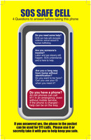 Safe Cell Program - Pocket insert flyer
